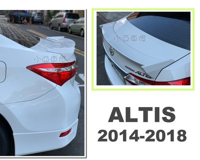 小亞車燈改裝＊全新 ALTIS 11代 11.5代 14 15 16 2017 年 TRD 尾翼 擾流 ABS 含烤漆