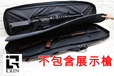 台南 武星級 IGUN 台製 100cm 雙槍袋 ( 槍盒槍箱槍包槍套槍袋步槍卡賓槍衝鋒槍散彈槍長槍袋BB槍狙擊槍98K