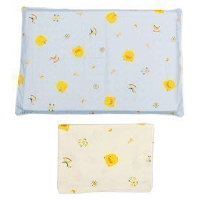 ☆╮花媽╭☆黃色小鴨 嬰兒天然乳膠+ 枕套GT-81438~嬰兒天然乳膠枕
