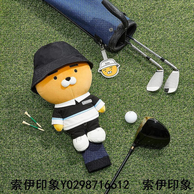 BINGO! KAKAO FRIENDS 高爾夫開球木球桿套 1號木 桿套 木桿套 高爾夫禮物-索伊印象