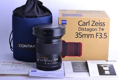 【品光攝影】美品 Contax Distagon T* 35mm F3.5 定焦 645用 120相機 #CX0080