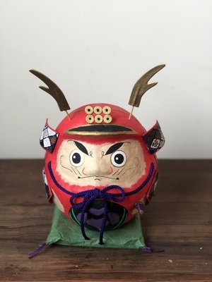 發現花園 日本選物~日本製 五月人形 紙工藝 ~ 祈福 達摩