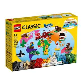 LEGO 樂高積木 11015 Classic 經典基本顆粒 - 環遊世界【小瓶子的雜貨小舖】