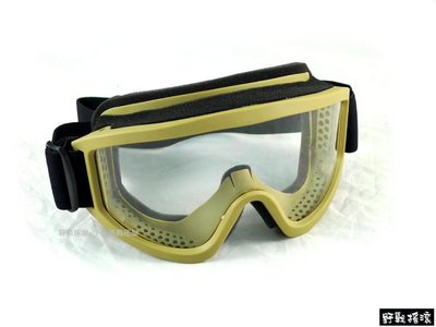 【野戰搖滾-生存遊戲】複刻沙漠作戰X500戰鬥風鏡、護目鏡 - 眼鏡族適用