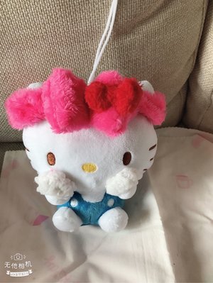 Hello Kitty 洗臉款 絨毛娃娃 6英吋 袋全新 現貨