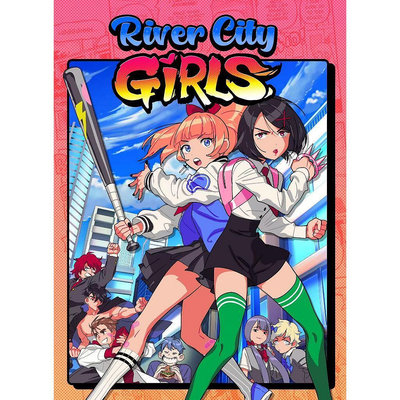 熱血少女物語 繁體中文版 送修改器 River City Girls PC電腦單機遊戲  滿300元出貨