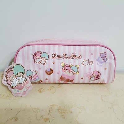 日本(SANRIO)三麗鷗 Little Twin Stars 雙子星KIKILALA 筆袋/化妝包/收納包【全新商品】