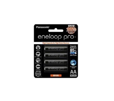 Panasonic eneloop PRO 低自放 3號 / 4號充電電池