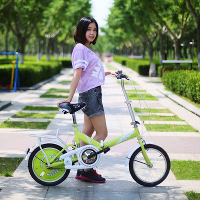 【熱賣下殺價】自行車永久牌折疊自行車女成年大人小型超輕便攜女式款輕便單車16/20寸
