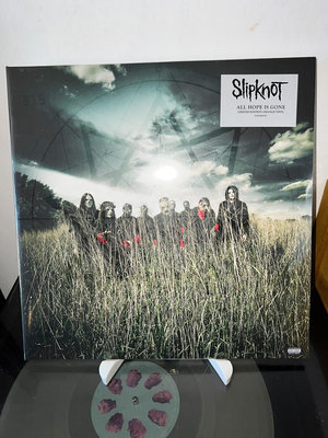 【二手】 現貨橙膠活結樂隊Slipknot All Hope Is G2079 唱片 黑膠 CD【吳山居】