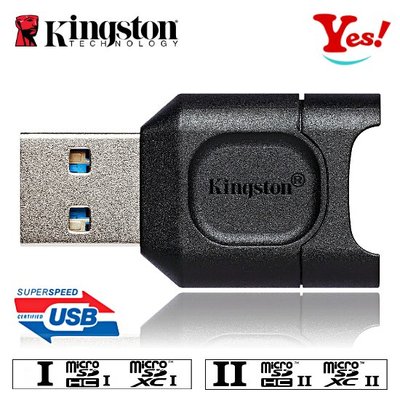 【Yes！公司貨】金士頓 Kingston MobileLite Plus microSD UHS-II USB 讀卡機
