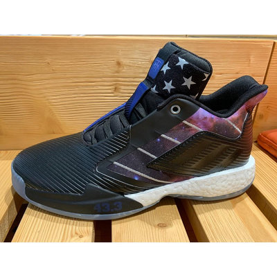 adidas T-MAC MILLENNIUM 2.0 籃球鞋 男 黑藍 運動鞋 透氣 訓練 穿搭 EF9949