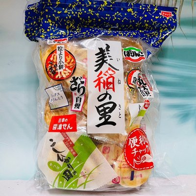 日本 三幸製菓 美稻的里仙貝 美稻の里米果 綜合仙貝 綜合米果 家庭號 270g
