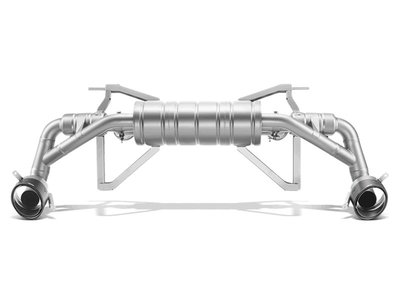 【樂駒】Akrapovic 蠍子 AUDI R8 5.2 FSI COUPE SPYDER 圓筒 尾飾管 尾段 排氣管