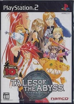 PS2　時空幻境 深淵傳奇 初回版 (Tales of The Abyss)　純日版 二手品