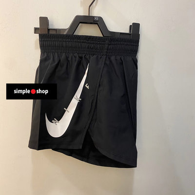 【Simple Shop】NIKE DRY 運動短褲 慢跑 跑步 訓練 短褲 有內裡 黑色 女款 CZ9316-010