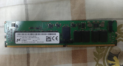 美光 DDR4 2666 1Rx4 16G NVDIMM-N 伺服器記憶體