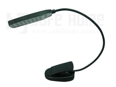 【Safehome】USB 28顆 LED 夾燈、檯燈、蛇燈，可彎曲調整角度，開關設計不需插拔，可裝電池 UL2801