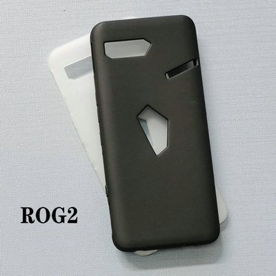 ASUS保護殼適用華碩ROG2手機殼ROG游戲手機5代保護套ROG3游戲透明硅膠磨砂軟