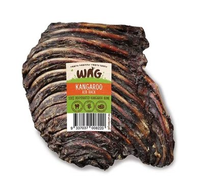 澳洲  WAG 天然澳 | 天然零食 袋鼠肋排  狗零食 純肉零食 耐啃咬 150~200g