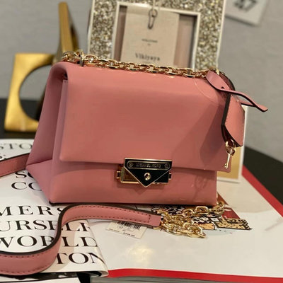 [台灣現貨]Michael Kors MK Cece mini 迷你斜背包鏈條包17*11*8cm 粉色