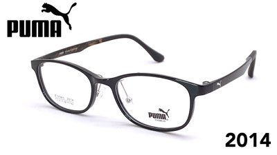 【本閣】PUMA 2014韓國塑鋼光學方框眼鏡 男女小框黑色大臉超輕 超越TR90無感 高度數可有鼻墊 change