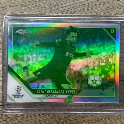2021-22 Topps Chrome Champions League Trent Alexander Arnold-Night Vision /225