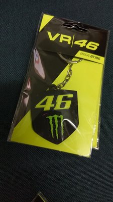 盾牌 46 monster 魔爪 Rossi vr46 keyring 羅西鑰匙圈 羅西MOTOGP
