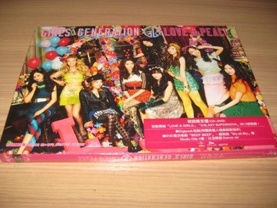 少女時代 (Girls’Generation)【LOVE & PEACE】CD+DVD (第三張日文專輯初回盤)