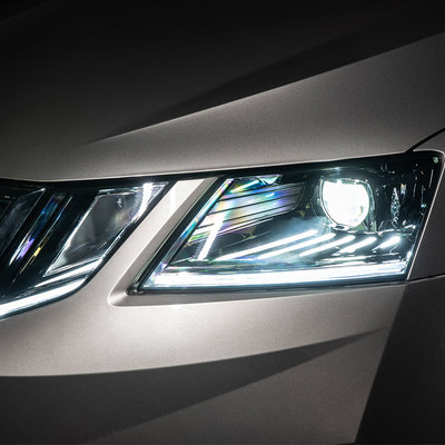 包郵!Volkswagen VW Skoda Octavia全LED福斯速克達明銳改裝大燈總成2018-2020低升高