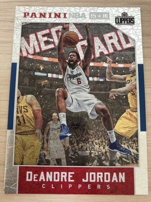 DeAndre Jordan #7 2015-16 Panini NBA Hoops Mega Card