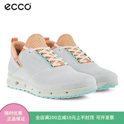 眾誠優品 Ecco愛步高爾夫球鞋125123女士鞋透氧系列運動golf女鞋新款 GF739