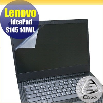 【Ezstick】Lenovo S145 14 IWL 靜電式筆電LCD液晶螢幕貼 (可選鏡面或霧面)