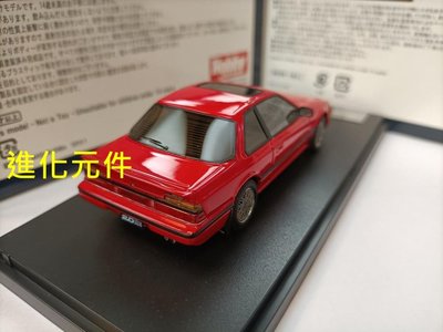 MARK43 1 43 本田披露轎跑車汽車模型Honda Prelude Si BA1 紅色