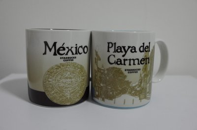 Playa del Carmen 卡門海灘 星巴克 STARBUCKS City Mug 城市 馬克杯 墨西哥中南美洲