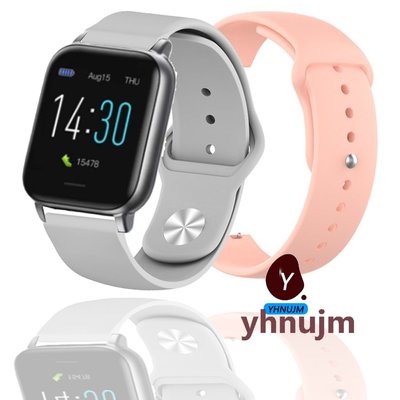 S50運動手錶心率健康手錶錶帶 硅膠錶帶 腕帶 S50智慧手錶錶帶 硅膠錶帶 穿戴配件 手環帶