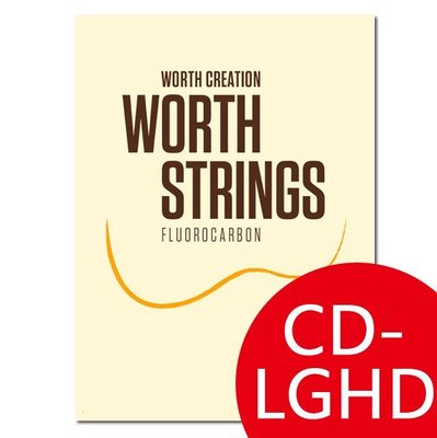 《小山烏克麗麗》日本頂級Worth strings 21"&23"烏克麗麗套弦 hard LOW-G 透明CD-LGHD
