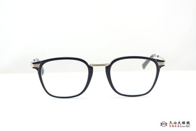 【台南名店久必大眼鏡】MASUNAGA 增永眼鏡 日本百年國寶級手工眼鏡 新款到貨 GMS-817 (黑)