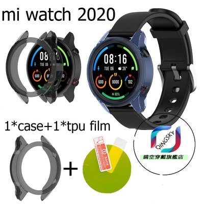 小米color運動版 保護殼 小米color 保護殼 外殼TPU屏幕覆蓋保護mi手錶2020的新小米Mi手錶外殼