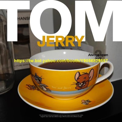 熱銷# 一套貓和老鼠下午茶陶瓷杯咖啡杯牛奶杯