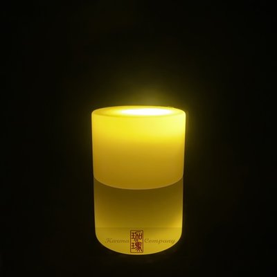 珈瑪-6小時LED蠟燭燈-小型*1粒(USB充電附電源線)-黃色LED純蠟蠟燭防水電子蠟燭燈 供佛燈 充電式蠟燭充電蠟燭