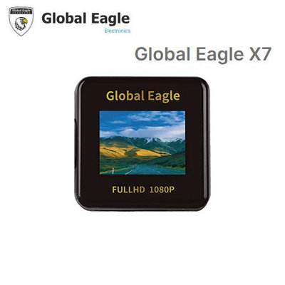 新版 全球鷹 X7 GLOBAL EAGLE X7 響尾蛇X7 送32G記憶卡 機車行車記錄器 WIFI SONY 鏡頭 前後1080P
