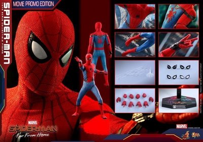全新 Hot Toys 1/6 MMS535 電影版 Spiderman 蜘蛛人 離家日