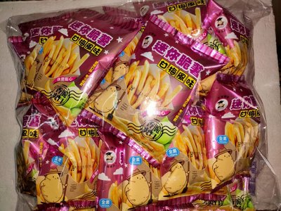 天福 Mini脆薯 迷你脆薯 甘梅風味 (全素) 24包/盒 25g/包