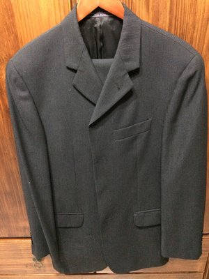 1001元起標 VINTAGE 棕藍復古西裝外套 suit walk 歐美流行時尚 gucci thom browne
