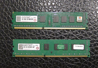 創見 (DDR3 1600 4G*2=8G)  桌機記憶體 跑雙通