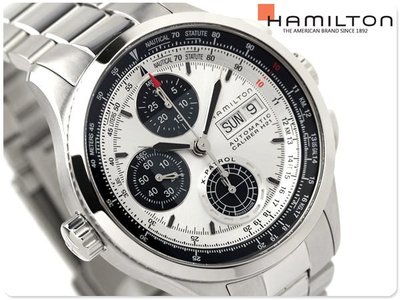 HAMILTON 漢米爾頓 手錶 KHAKI X-PATROL 42mm 計時碼錶 H21機芯 機械錶 飛行錶 H76566151