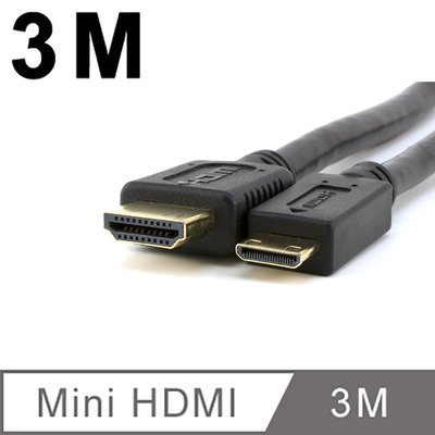 【eYe攝影】HDMI 轉 mini HDMI Mini-HDMI 3M 傳輸線 高畫質 電視 DV 攝影機 單眼 相機