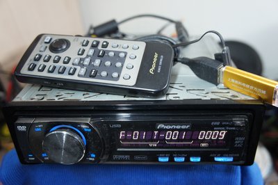 典藏音響"PIONEER"DVH-P6050UB先鋒牌50W*4 DVD/MP3/USB日本高清主機(2手品)泰國製