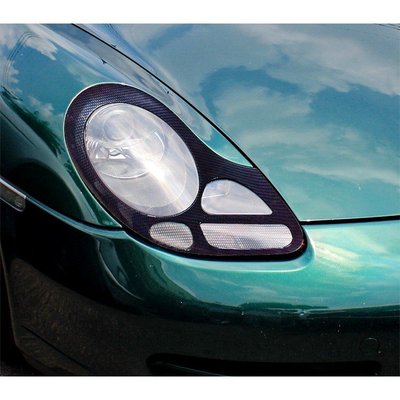 【JR佳睿精品】Porsche Boxster 986 97-05 大燈框 前燈框 水轉印碳纖紋 改裝 配件 台灣製